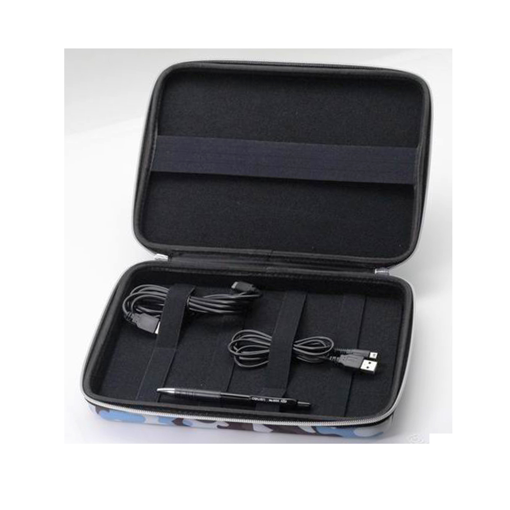 Black EVA Hard Shell Universal Sleeve Zipper Case laptop Bag